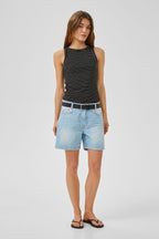 LucyMW 139 High Shorts Baby Blue