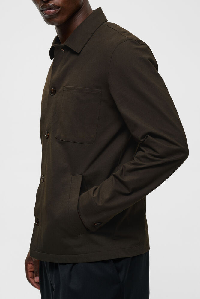 Martinique MAorignal Overshirt Dark Brown