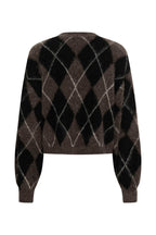 Gestuz Sida Multi Cardigan Black