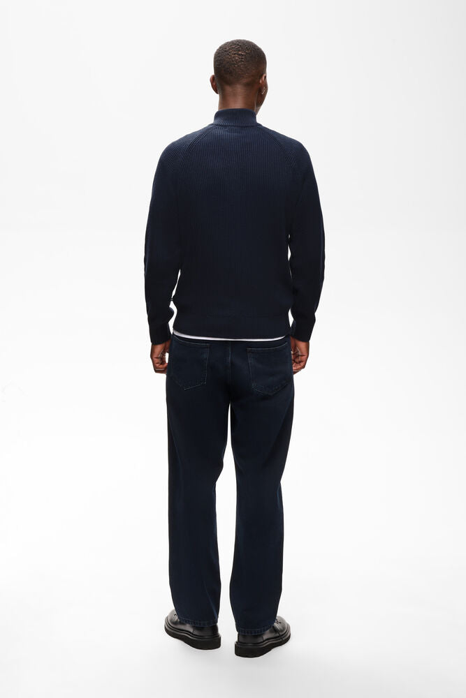 Matinique MAhellson Z Half Zip Strik Navy