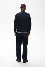 Matinique MAhellson Z Half Zip Strik Navy