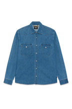 Martinique MAwestie Heritage Denim Overshirt Blue