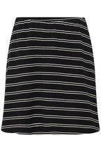 Gestuz Pilova Skirt Black White Striped