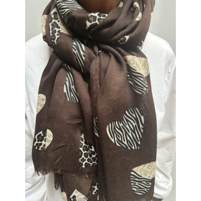 Scarves To25i141 Coffee