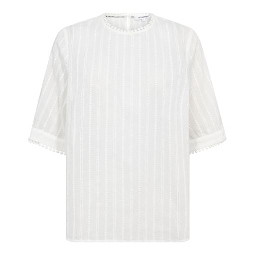 Co'Couture Bessi SS Blouse Off White