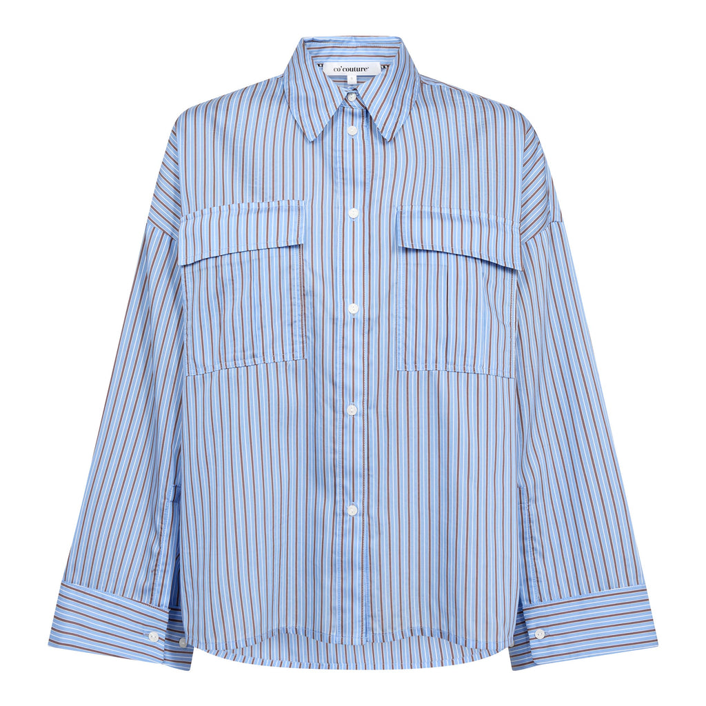 Co'Couture Anica LS Shirt Blue