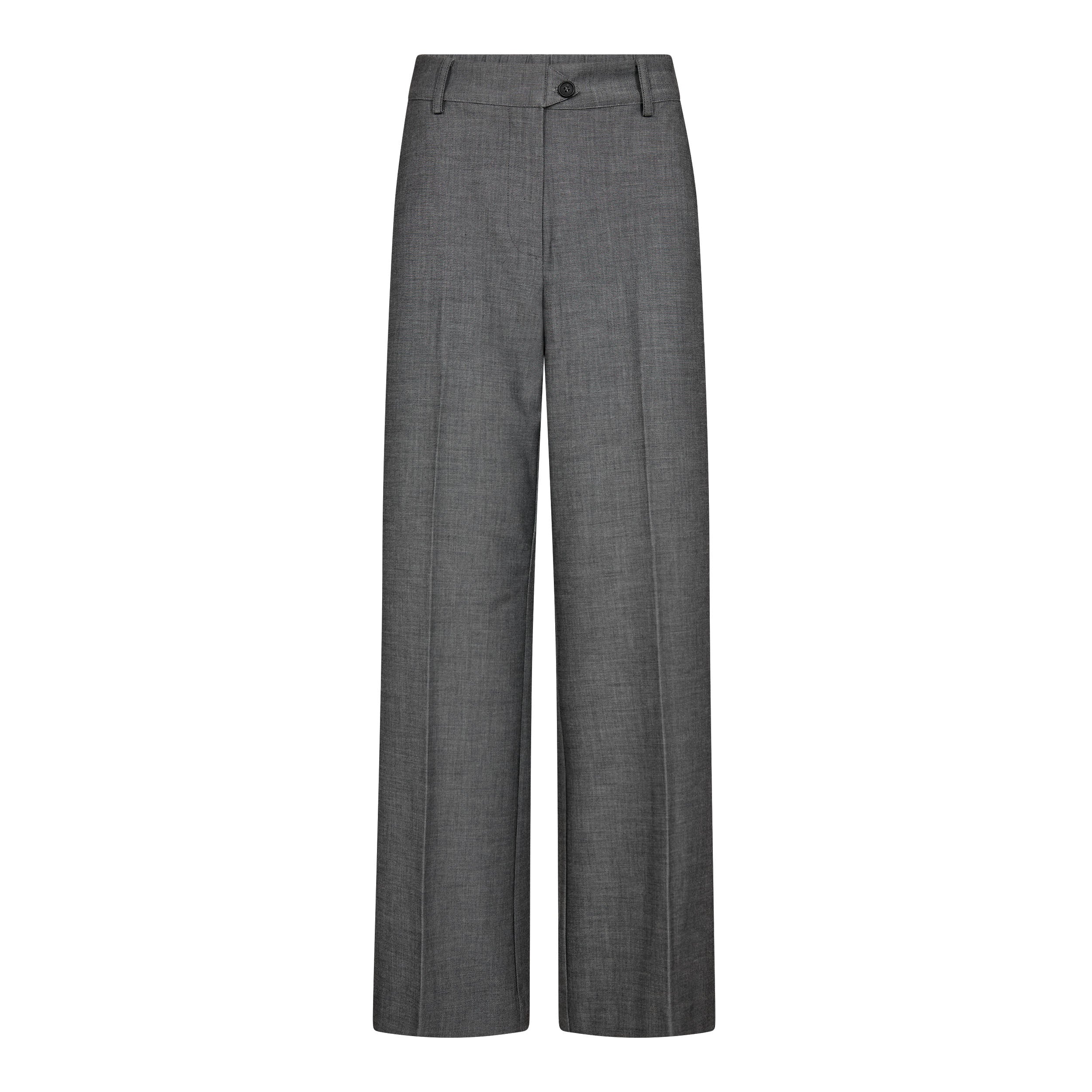 Co'Couture Jacky Wide Pant Mid Grey