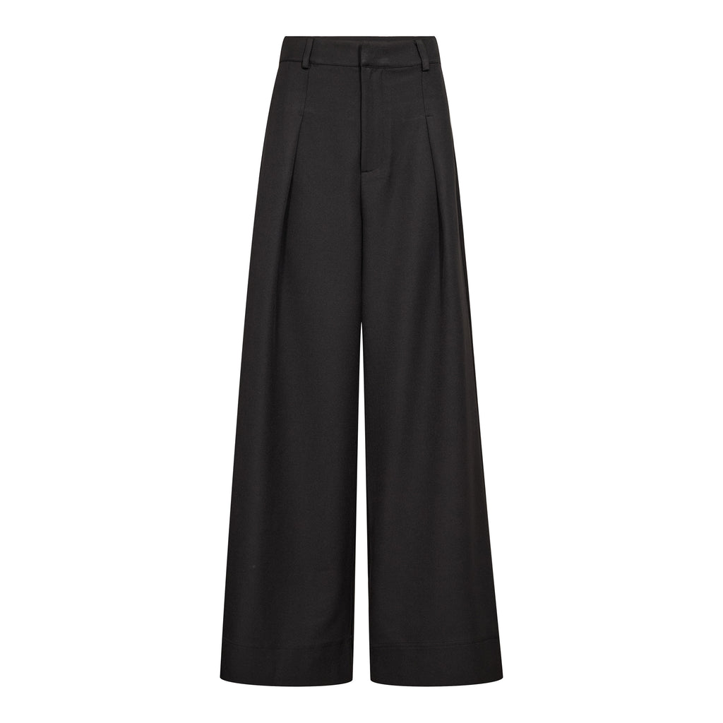 Co'Couture Luna Pleat Pant Black