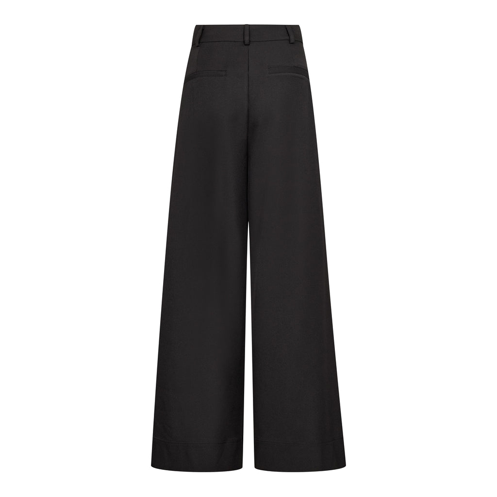 Co'Couture Luna Pleat Pant Black