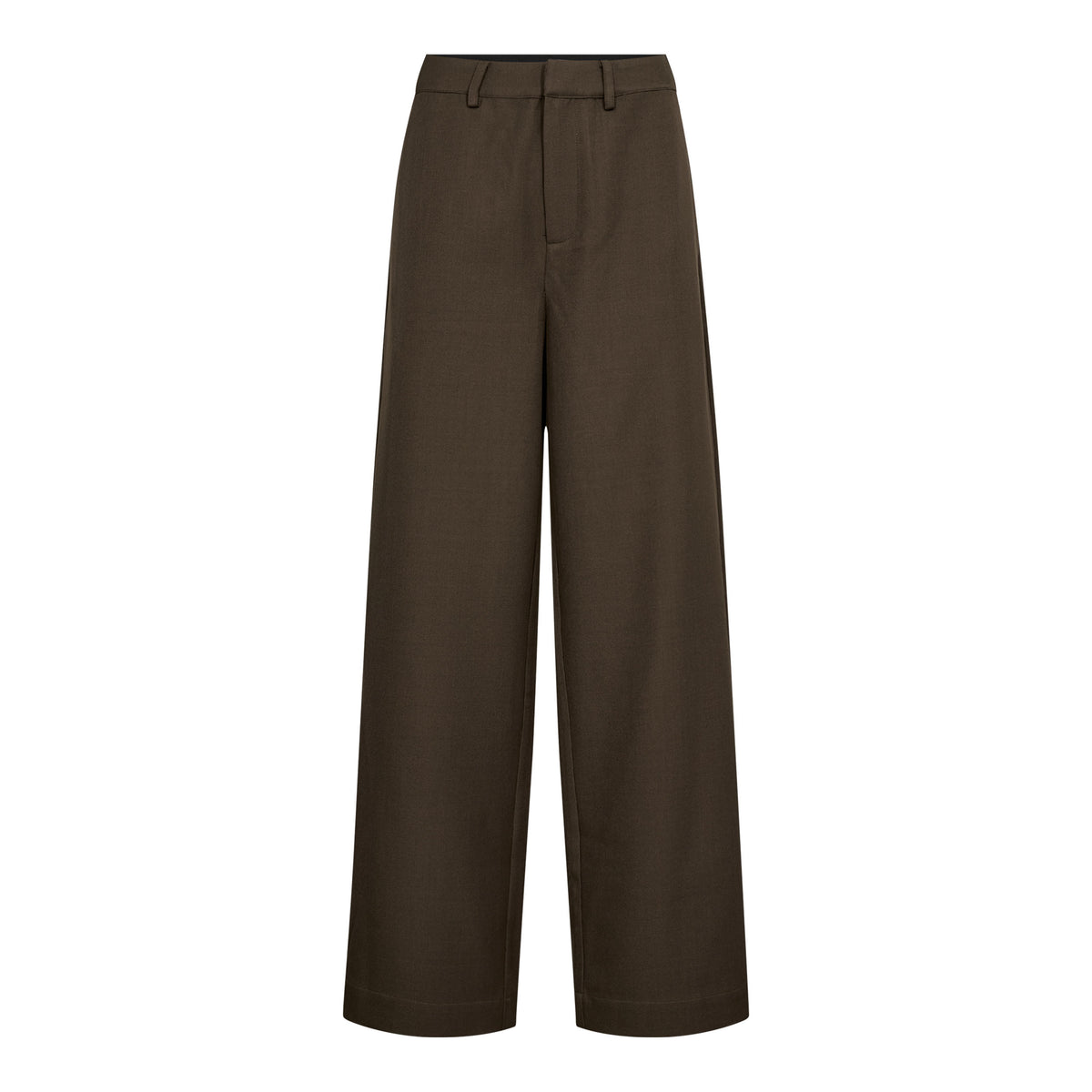 Co'Couture Luna Wide Pant Dark Brown