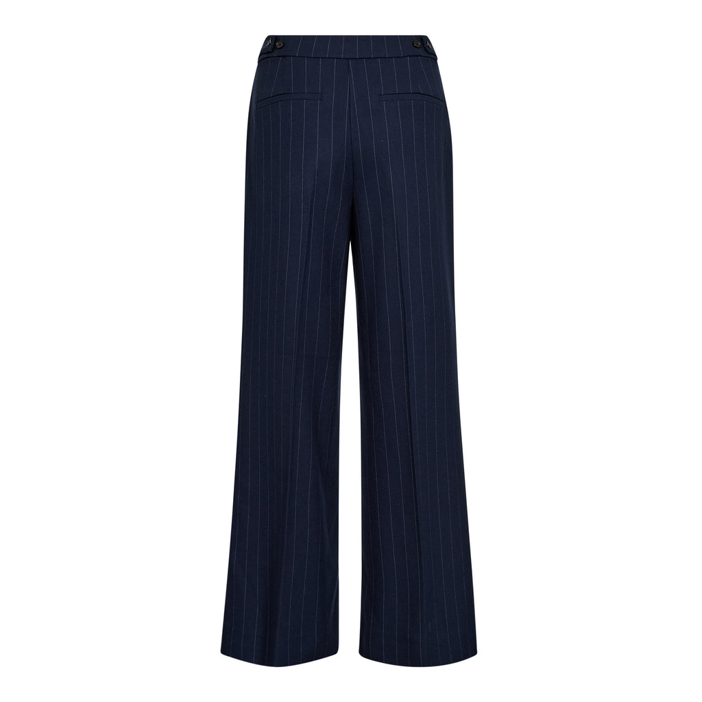 Co'Couture Gabie Pin Wide Pant Navy