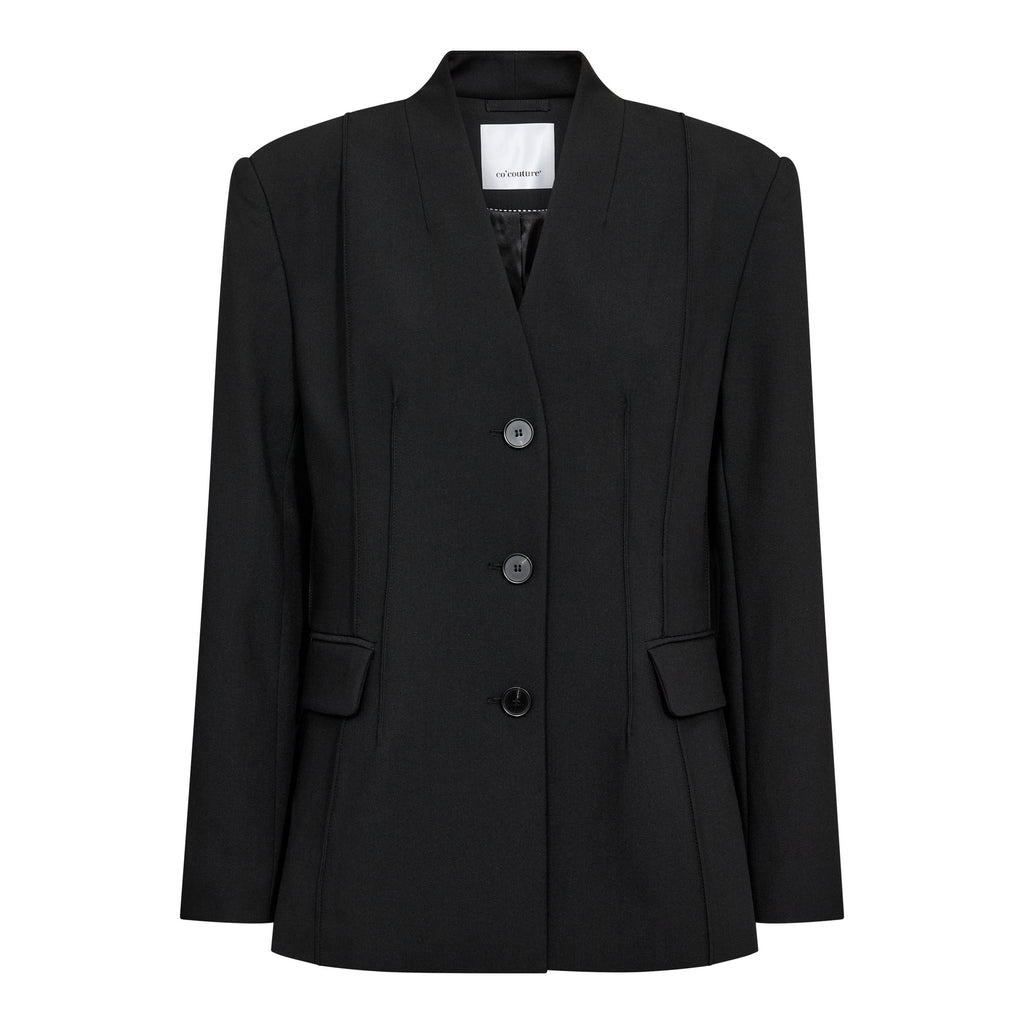 Co'Couture Vola Power Fitted Blazer Black