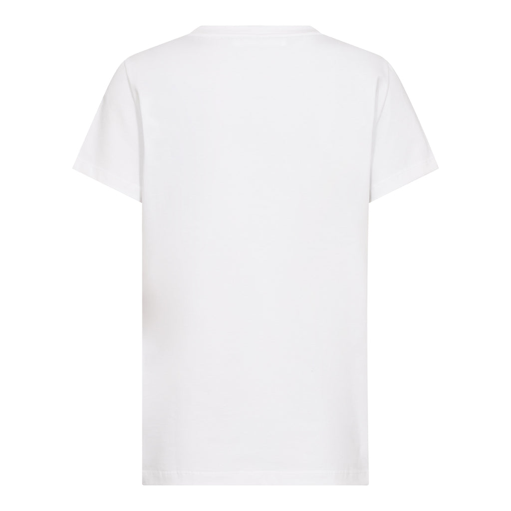 Co'Couture Stone Signature Logo Tee White