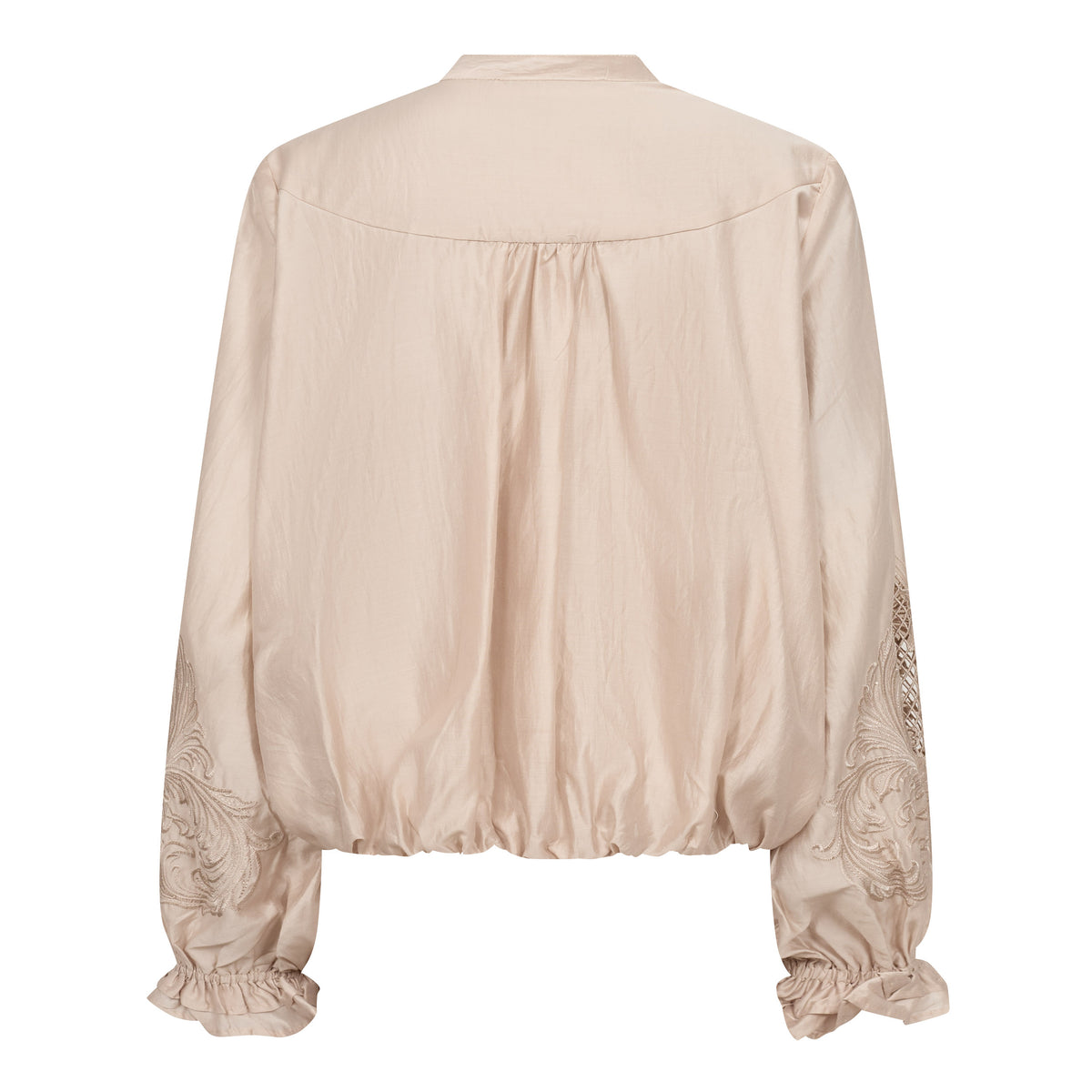 Co'Couture Melin Balloon Emb Shirt Champagne