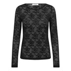 Co'Couture Birta O-neck Blouse Black