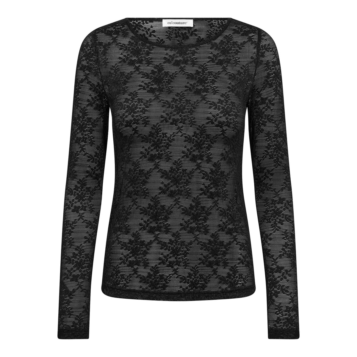 Co'Couture Birta O-neck Blouse Black
