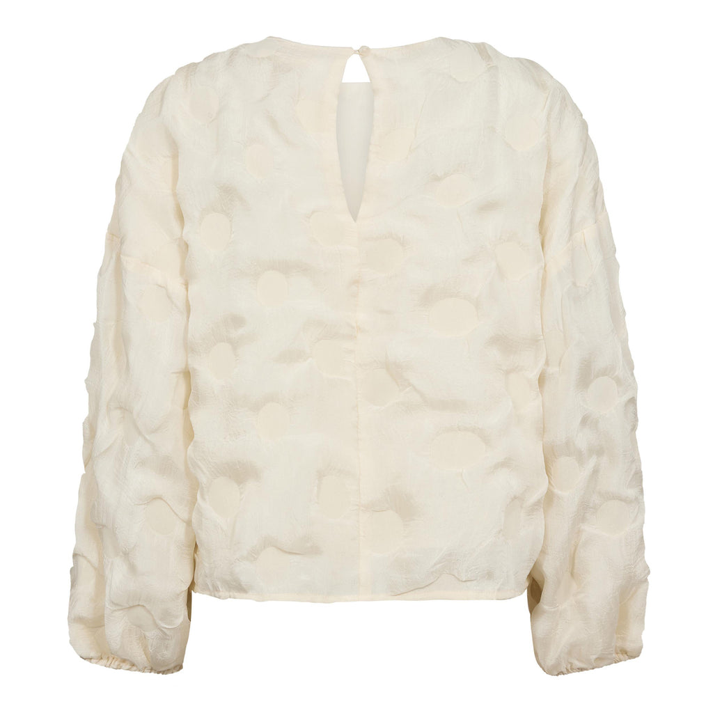 Co'Couture Feron Structure Blouse Off White