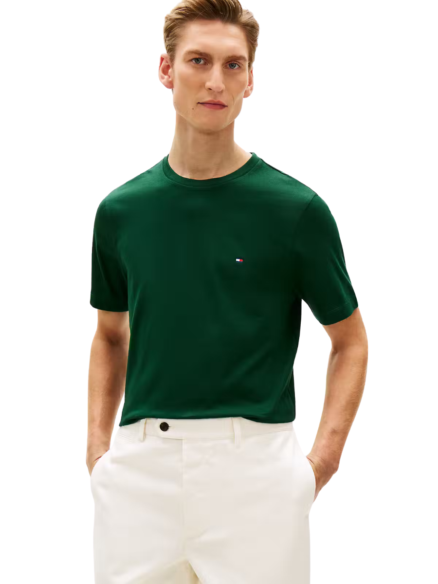 Ess Seasonal Reg Fit Solid Tee Nocturnal Green