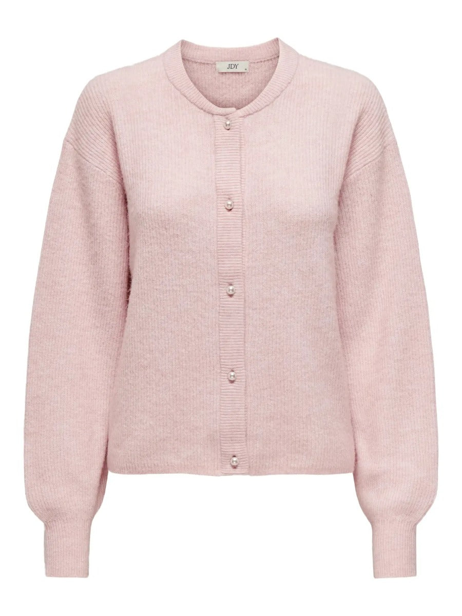 JDY Lumi Button Cardigan Knit Noos Light Lilac /Mel