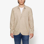 Prado Linen Look Shirt Creamy
