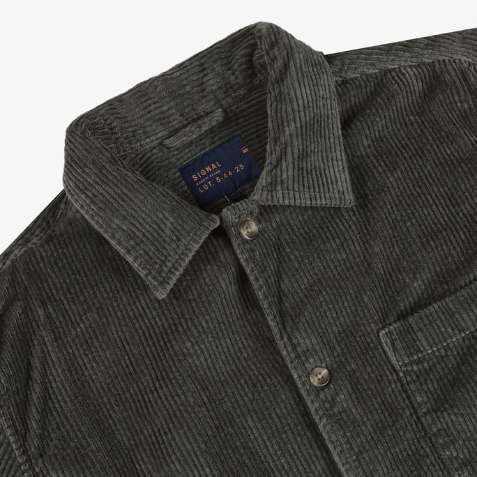 Signal 15867 MackSi Hv. Cord Overshirt Brown