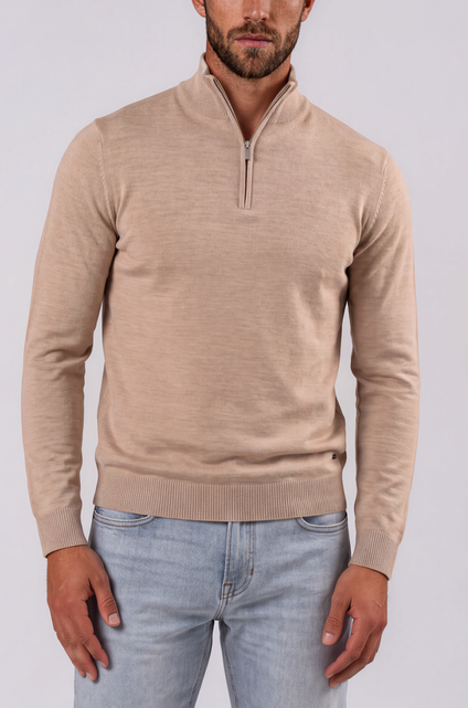 Born With Appetite LUX MERINO Strik Beige