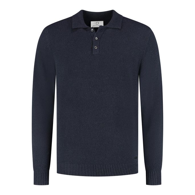 Born With Appetite Bryce Polo Pullover Navy