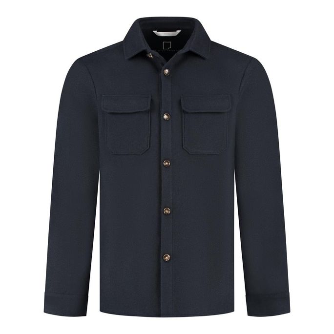 Born With Appetite "REGGIE SHIRTJACKET" Navy