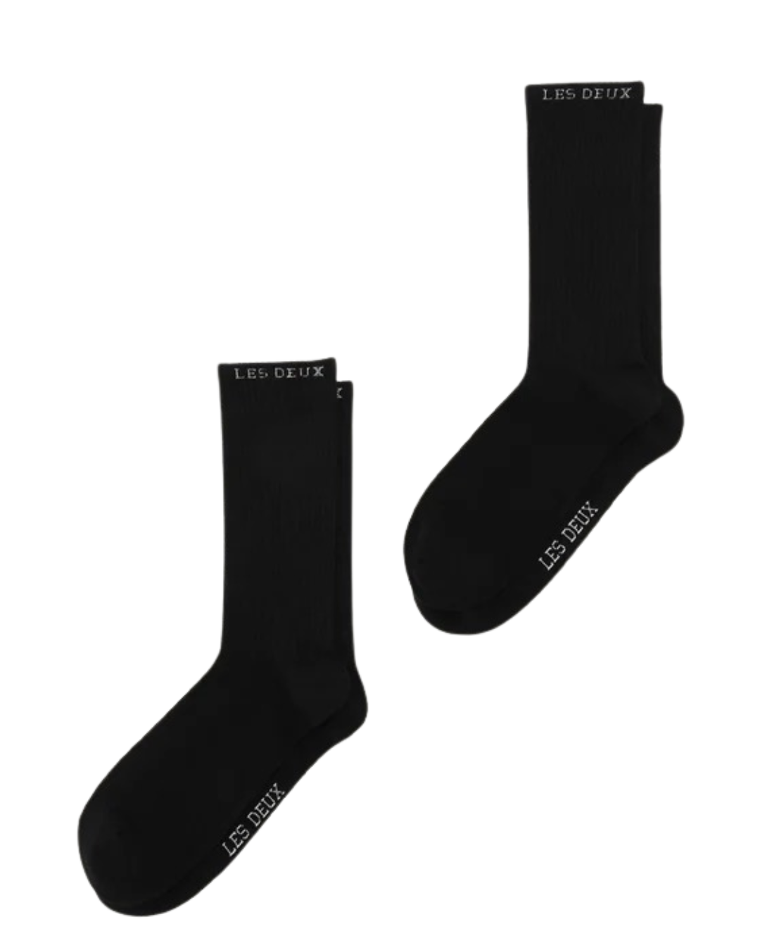 Les Deux Wilfred Socks - 2-Pack Black