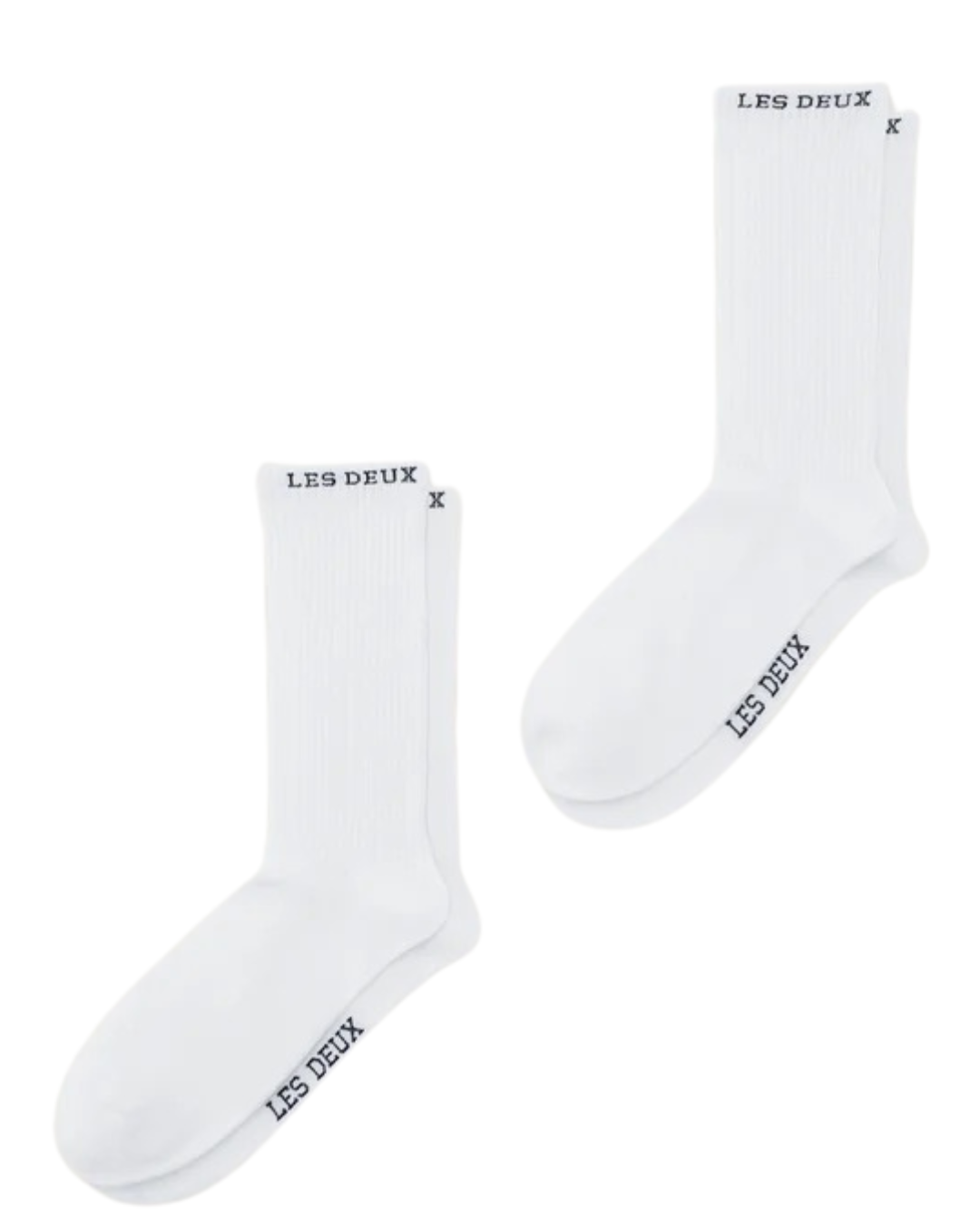 Les Deux Wilfred Socks - 2-Pack White