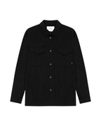 Les Deux Ripstop Overshirt Black