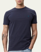 Les Deux Core Seasonal T-shirt India Ink Blue