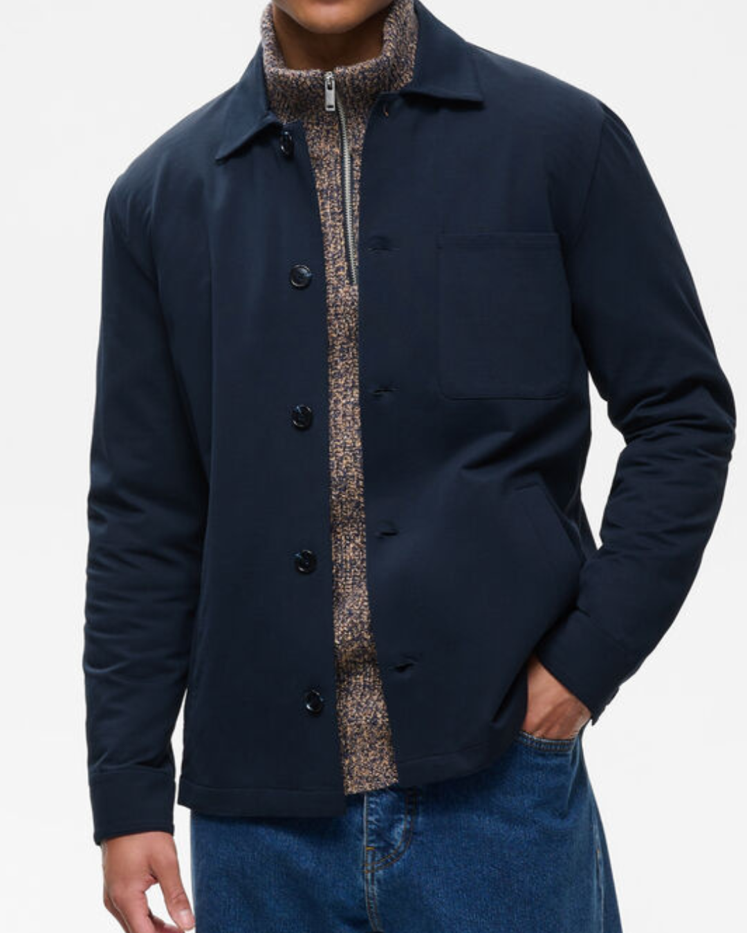 Martinique MAorignal Overshirt Dark Navy