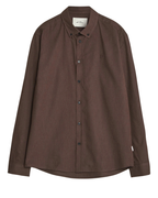 Les Deux Soft Flannel Overshirt Brown