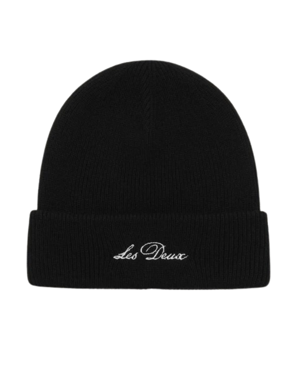 Les Deux Signature Beanie Black