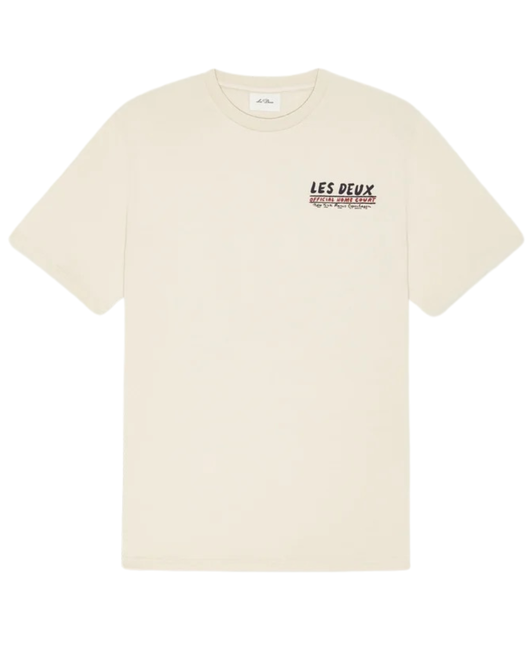 Les Deux Record T-Shirt Beige