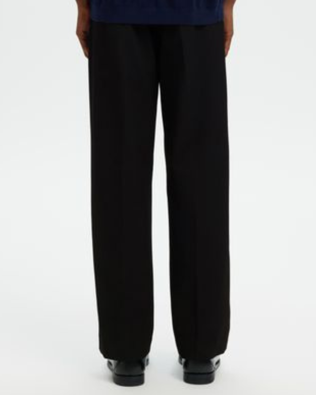 Selected Slh220-Loose Finn Flex Pants Noos Black