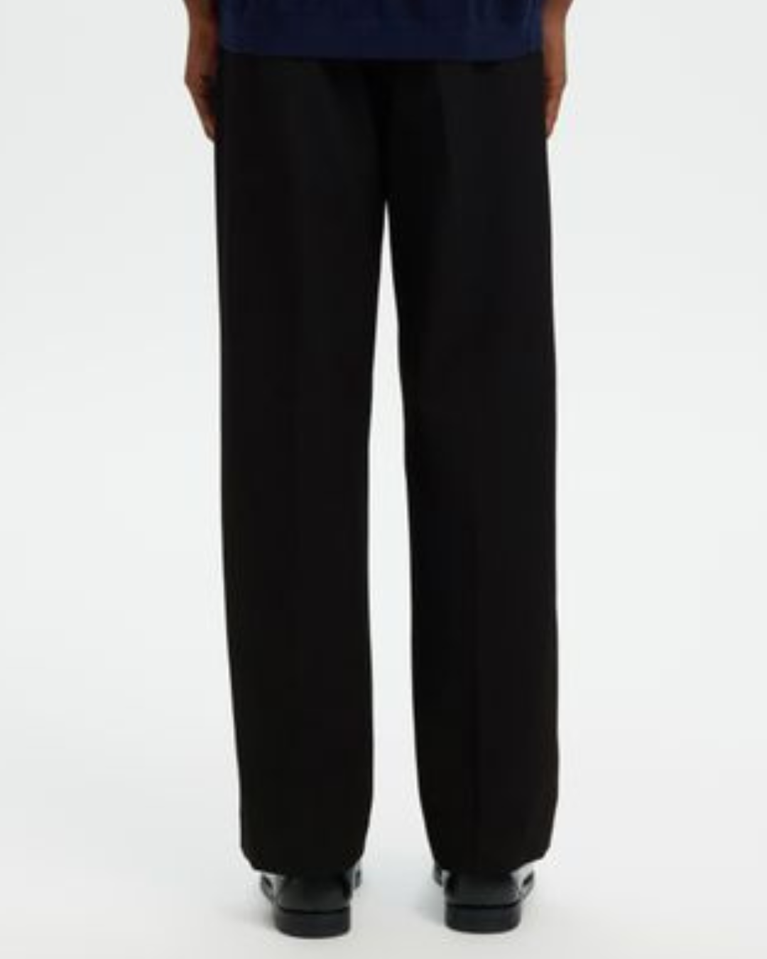 Selected Slh220-Loose Finn Flex Pants Noos Black