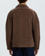 Selected Slmotto-Kris Cord Overshirt Noos Brown