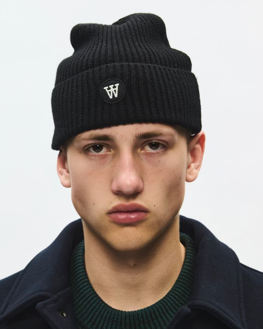 Wood Wood Vin beanie Black