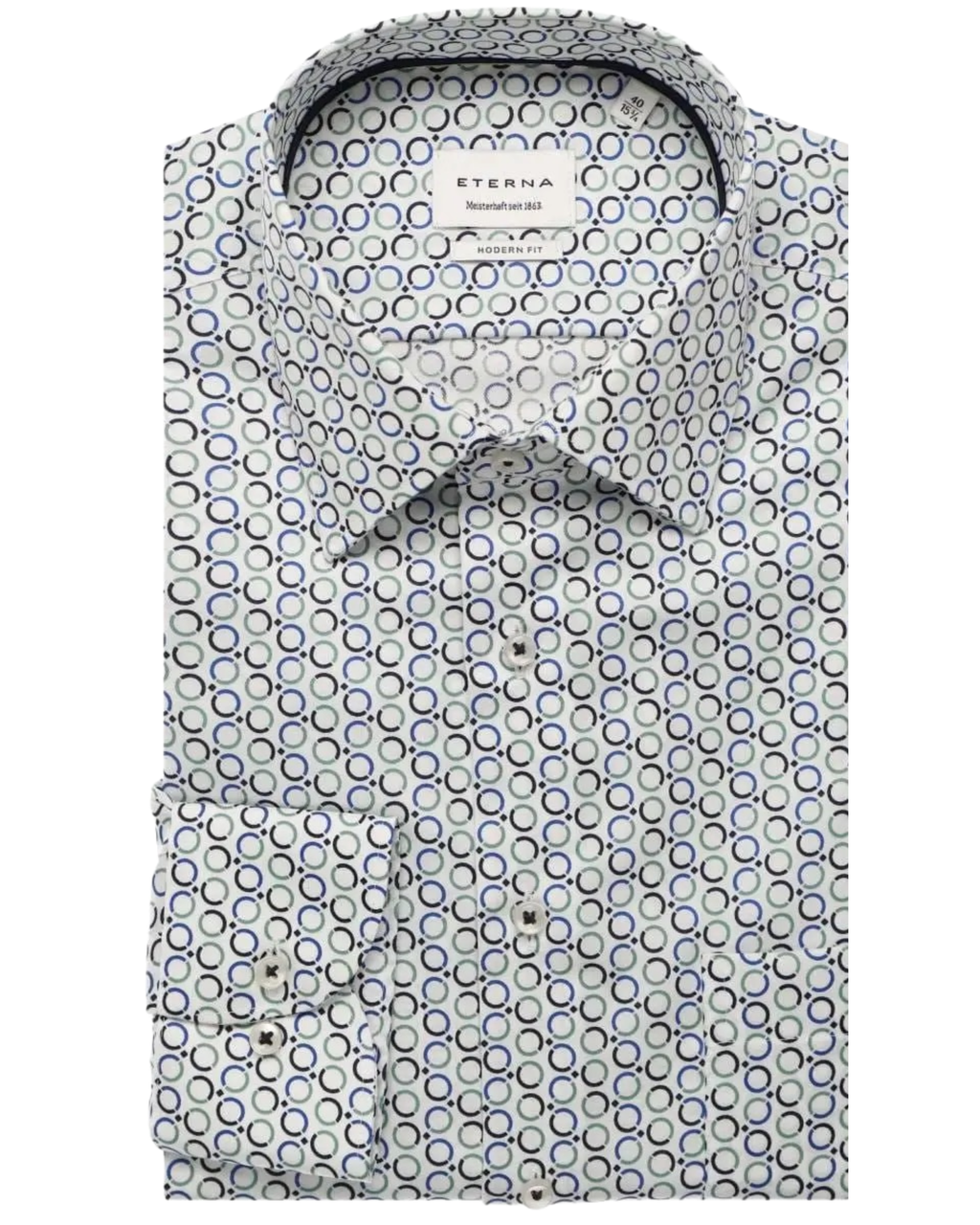 Eterna shirt 1375 X171 Blue