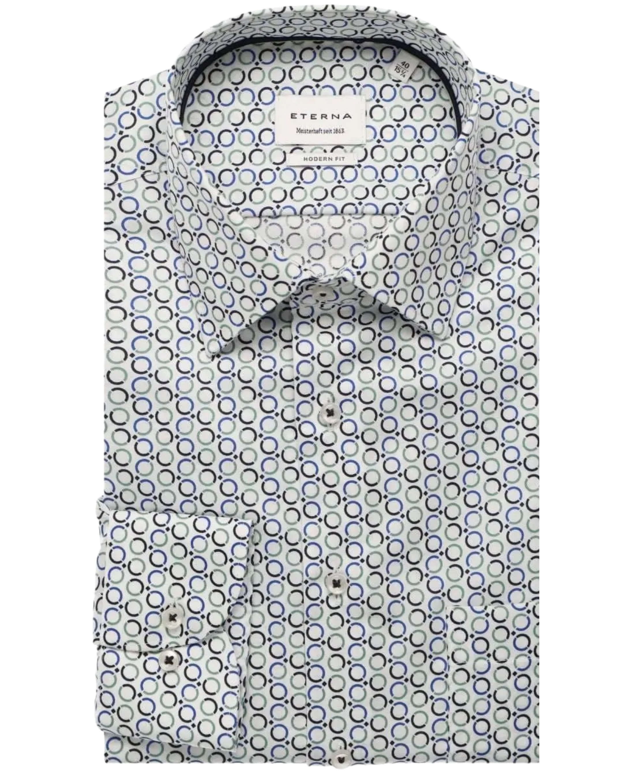 Eterna shirt 1375 X171 Blue