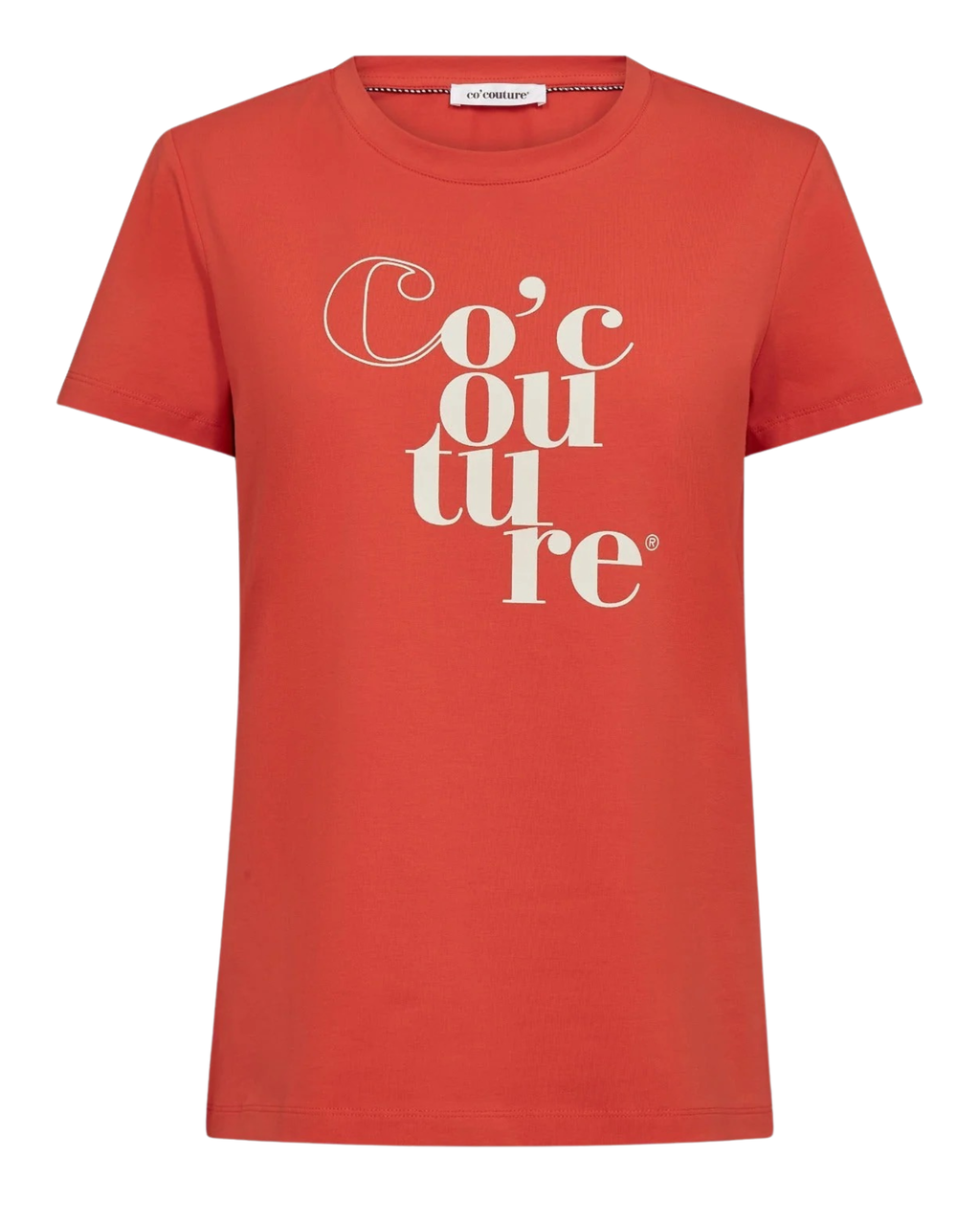 Co'Couture Tee Red/Beige