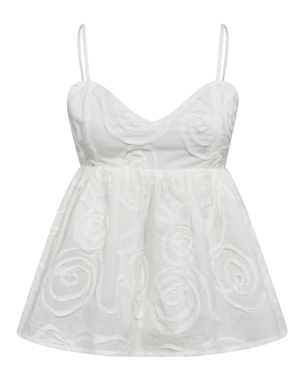 Co'Couture Leya Singlet Top White