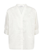 Co'Couture Vivian S/S Blouse Creme