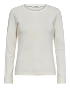 Co'Couture Granny LS Tee White