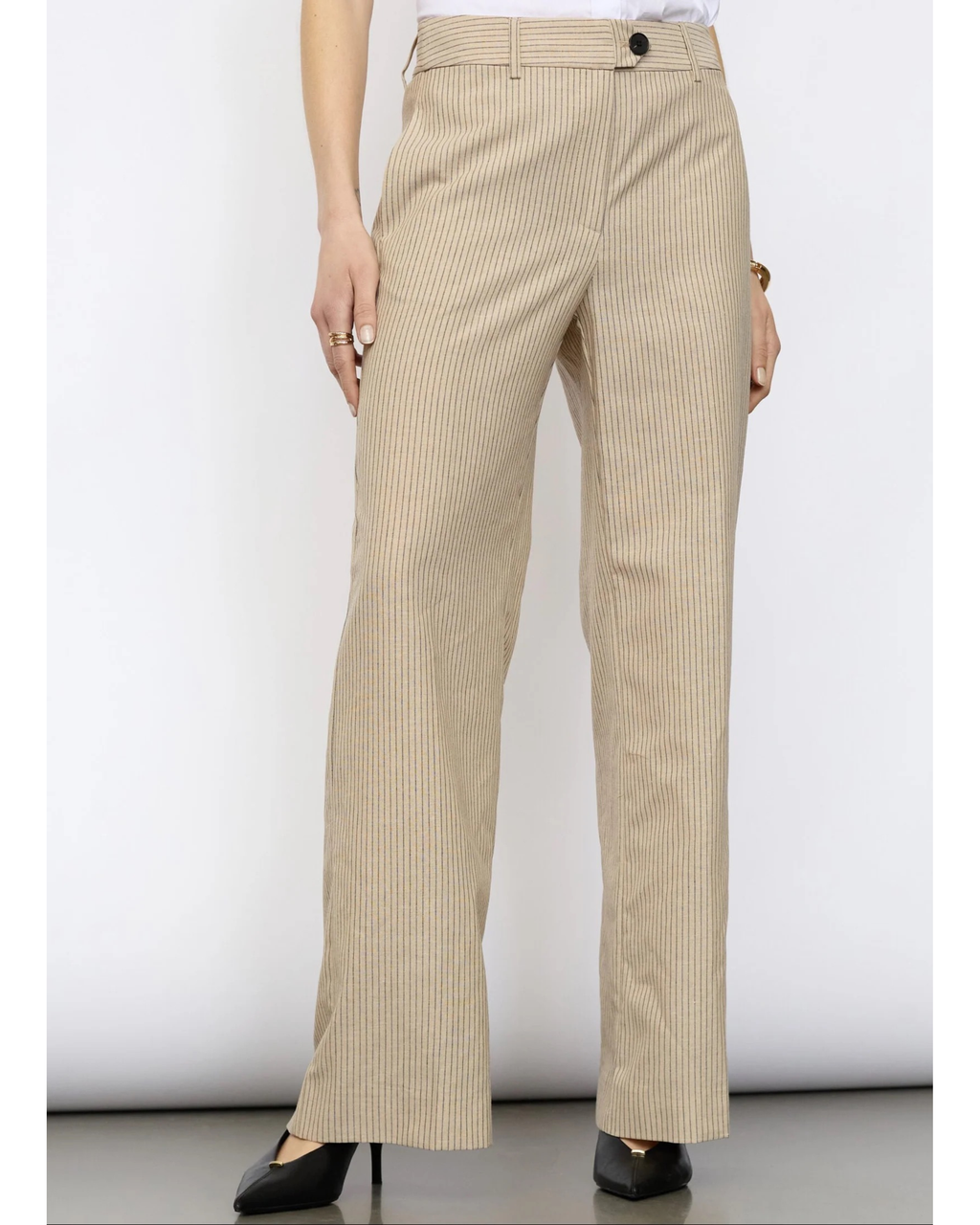 Co'Couture Nadine Wide Pant Beige