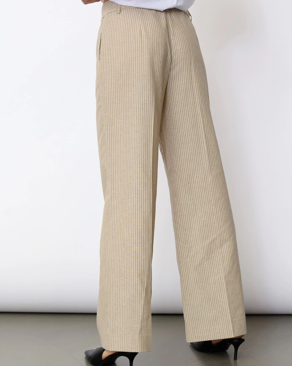 Co'Couture Nadine Wide Pant Beige