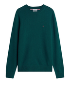 Tommy Hilfiger Lambswool Crew Neck Green