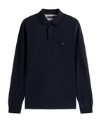 Tommy Hilfiger Cotton Regular Polo Navy